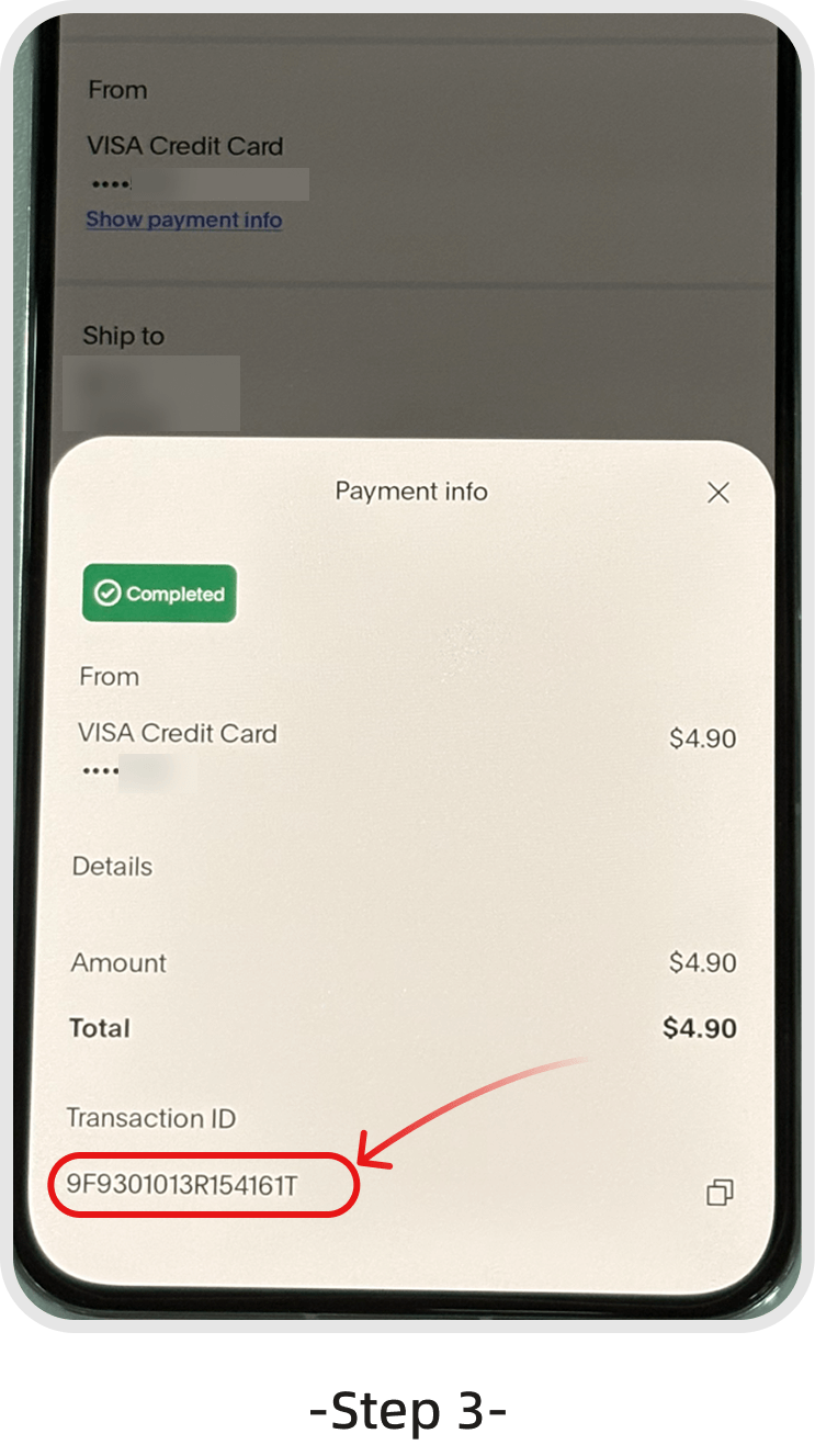 how to get order steps